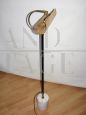70's floor lamp in brass with marble base