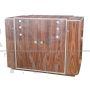 Art Deco style wooden bar cabinet