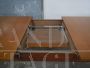 Vintage extendable table in wood and formica, 1970s