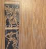 Small 1950s wardrobe with Ancient Greek style figures
