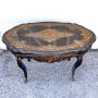 Antique desk table in Boulle style from the Napoleon III era - 19th century                            
