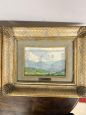 Pair of paintings signed Sarinè from the early 1900s with French landscapes                            