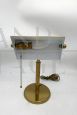 1970s brass ministerial desk lamp