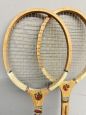 Pair of vintage Player Goodyear tennis rackets from the 1960s