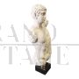 Classical style bust sculpture in plaster, Italy 20th century