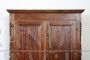 Antique poplar wardrobe from the mid-19th century