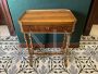 Antique Louis Philippe side table or bedside table with drawer