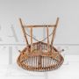 Bamboo armchair and coffee table set, Italy 1960s
