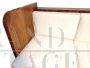 Post-Art Deco wooden sofa bed with storage, 1940s