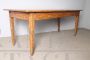 Antique 19th century tavern table 2 meters wide, restored