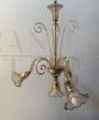 Cappellin Venini Murano glass chandelier, 1930s