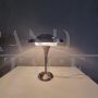 Artemide aluminum table lamp, 1950