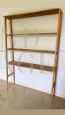 Vintage ladder bookcase, Italian craftsmanship