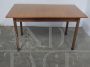 Vintage extendable table in wood and formica, 1970s