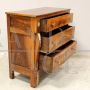 Antique Empire chest of drawers in walnut from the 19th century