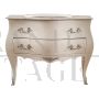 Baroque style bathroom vanity unit with sink and drawer