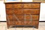 Antique Louis XIV chest of drawers in walnut, 17th century