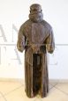 Antique wooden sculpture of Saint Francis, 17th century