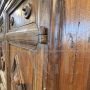Antique Italian Umbrian wardrobe or pantry cabinet from the 17th century