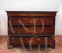 Antique Charles X dresser in inlaid mahogany feather