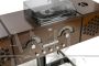 Castiglioni brothers' RR 126 stereo system for Brionvega, wood color