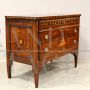 Louis XVI dresser in inlaid walnut, Lombardy - Italy 18th century