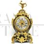 Cartel Boulle inlaid pendulum clock from the 1800s
