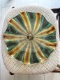 Round Murano glass centerpiece plate, 1980s