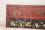 Antique Chinese decorative panel in carved wood, Quing dynasty, mid 1800s