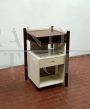 Modular telephone stand cabinet from the 1960s