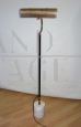 70's floor lamp in brass with marble base