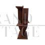 Art deco style magazine rack or small bookcase in rosewood