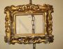 Antique gilded and carved frame from the 18th century