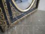 Vintage oval mirror with antique style gilt frame