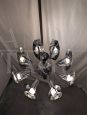 Vintage chandelier in the style of Oscar Torlasco, 1970s