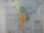 Vintage map of South America IGDA Officine Grafica Novara, 1975