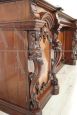 Imposing antique sideboard in neo-Gothic style from the early 1900s