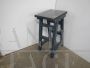 Vintage 1950s industrial coffee table pedestal