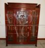 Complete Liberty dining room in mahogany from the early 1900s