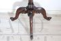 Louis XV style walnut gueridon console table