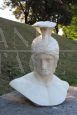 Bust of Achilles sculpture in plaster, Italy 1950s