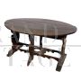 Antique drop-leaf table from Italy, early 17th century