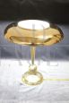 Table lamp designed by Oscar Torlasco in brass, Italy 1950s