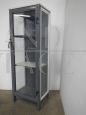 Vintage industrial display cabinet for chemical laboratory
                            