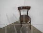 ARC Vimercate beech wood chair, Italy 1950s
