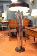 Chromed metal floor lamp by Radice, Italy 1970s