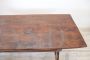 Antique solid oak refectory table from the early 19th century