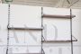 Italian design wall bookcase from the 60s