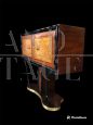 Art Deco bar cabinet in rosewood and brass