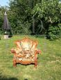 Armchair in Sicilian Baroque style, original from the 70s